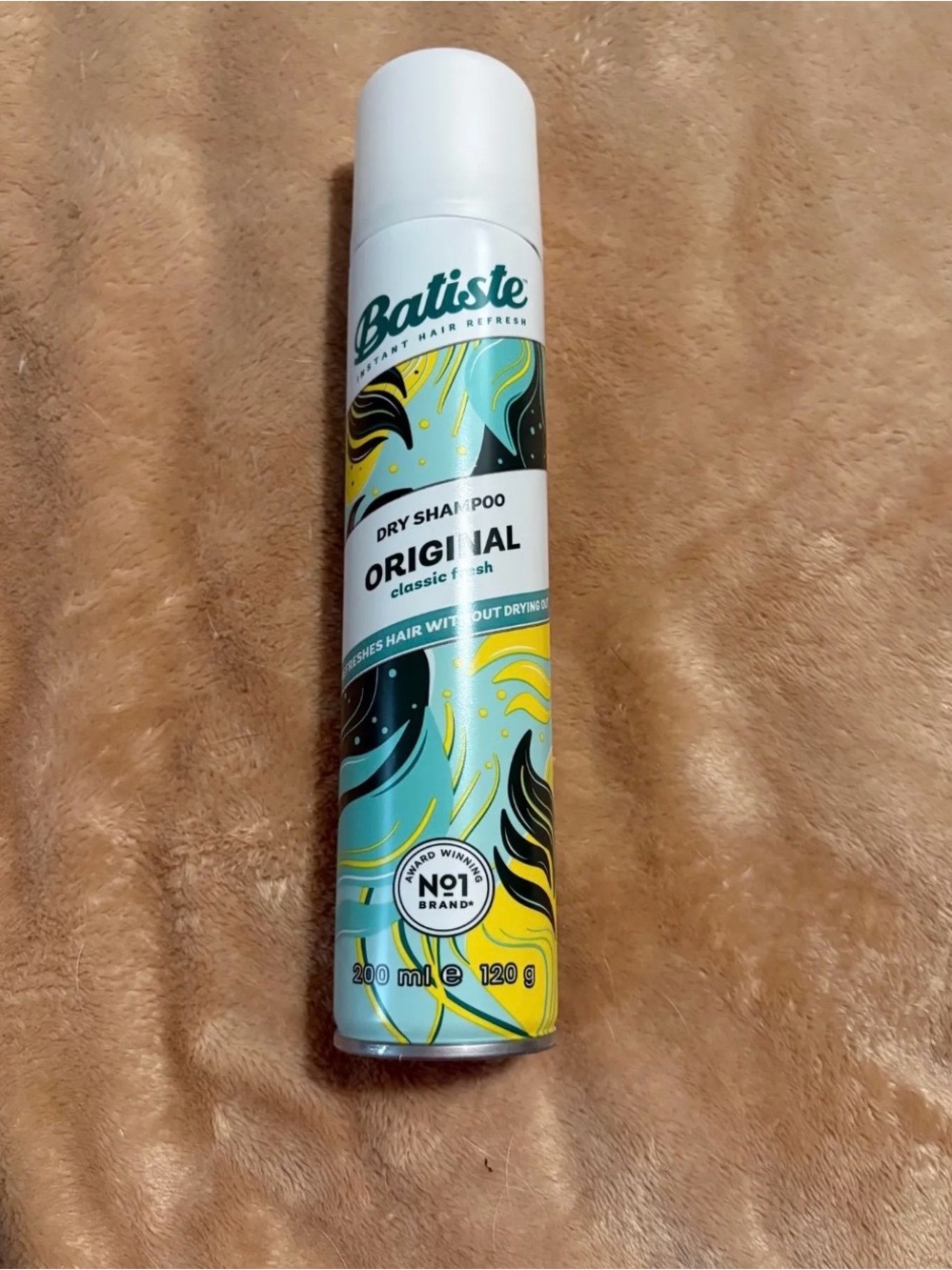 Batiste Original Dry Shampoo – Yellow & Blue Can